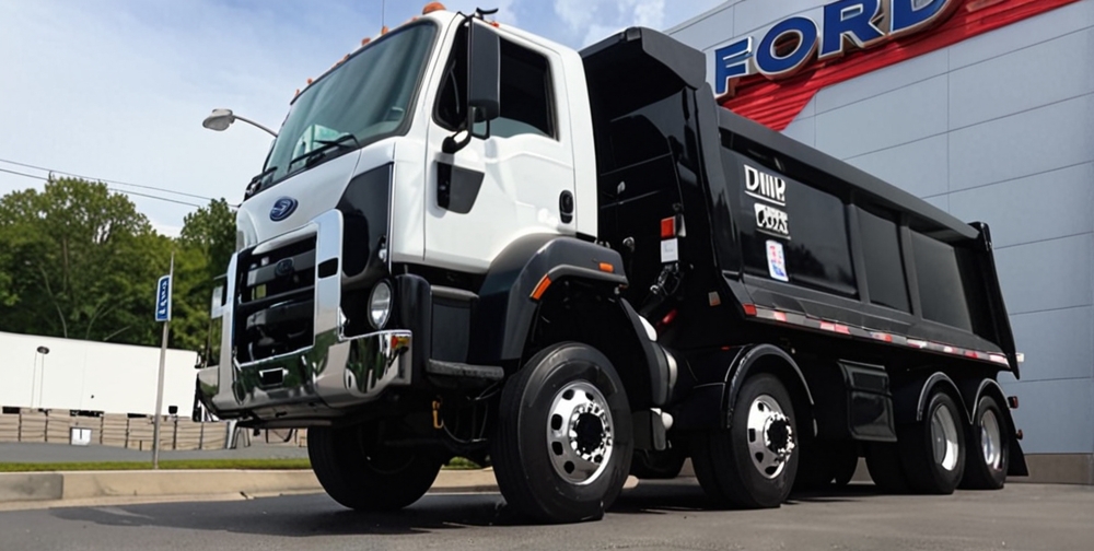 Большегрузный самосвал Ford Trucks 4142D